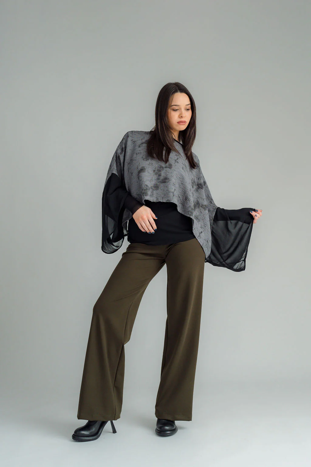 NES Dolly B Knit Pant - Artillery