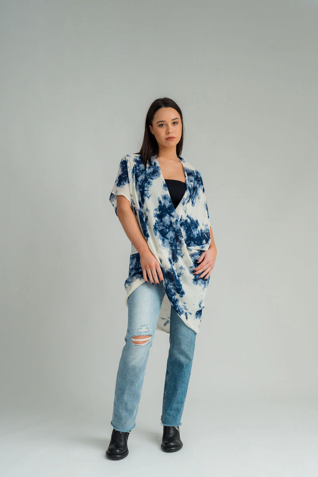 NES Adele Tunic - Inky Print