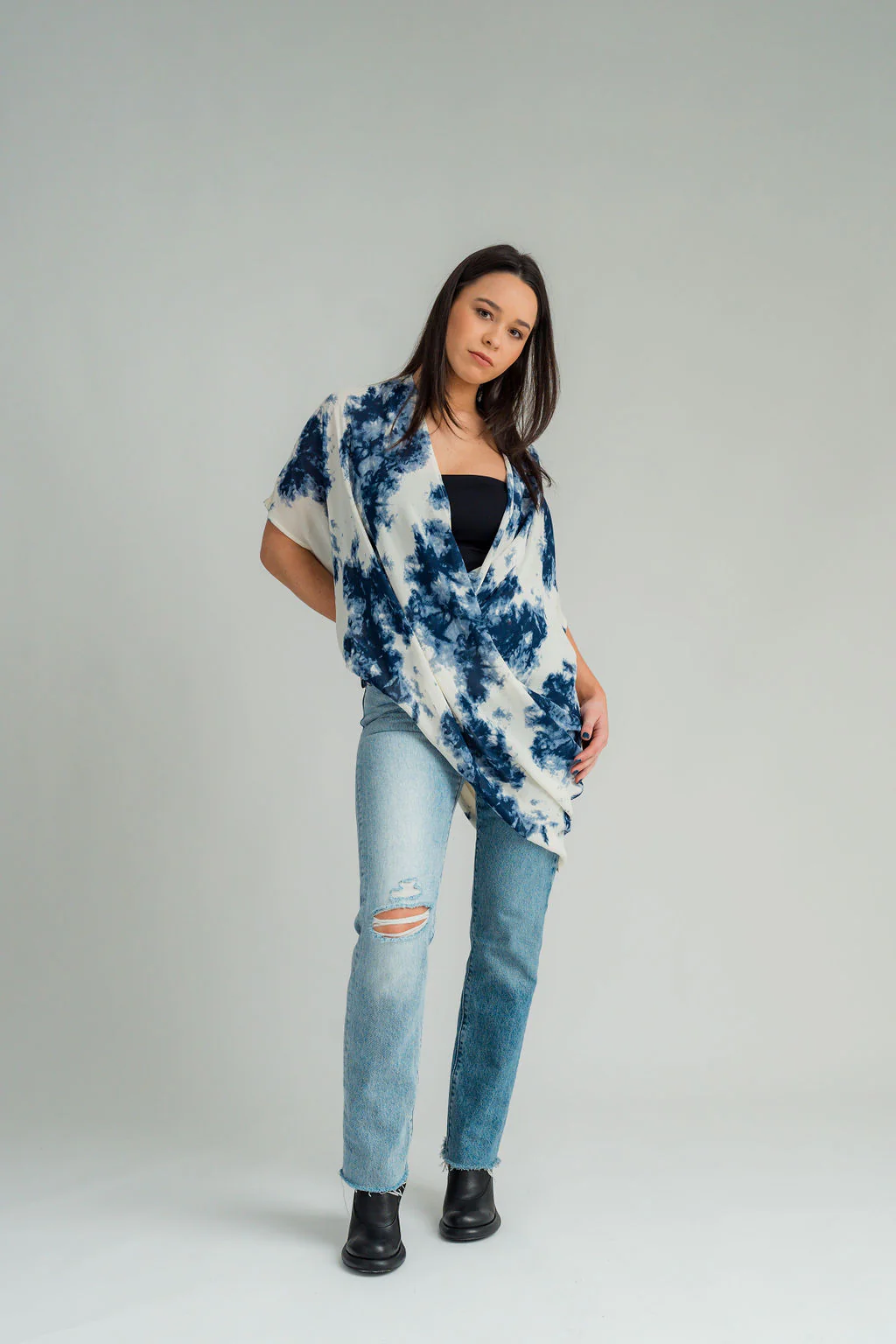 NES Adele Tunic - Inky Print