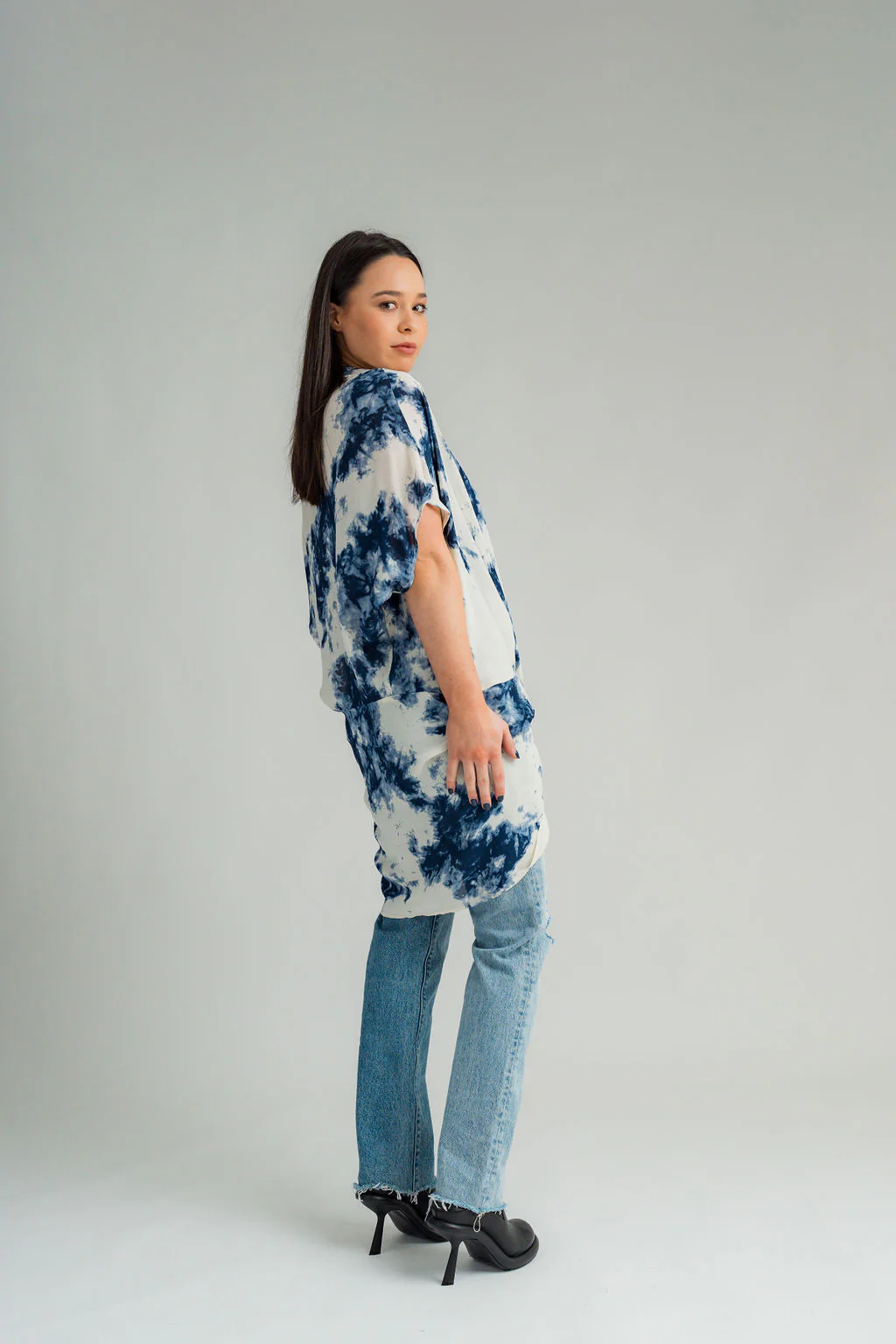 NES Adele Tunic - Inky Print