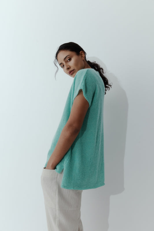 New Lands Louie Vest - Peppermint