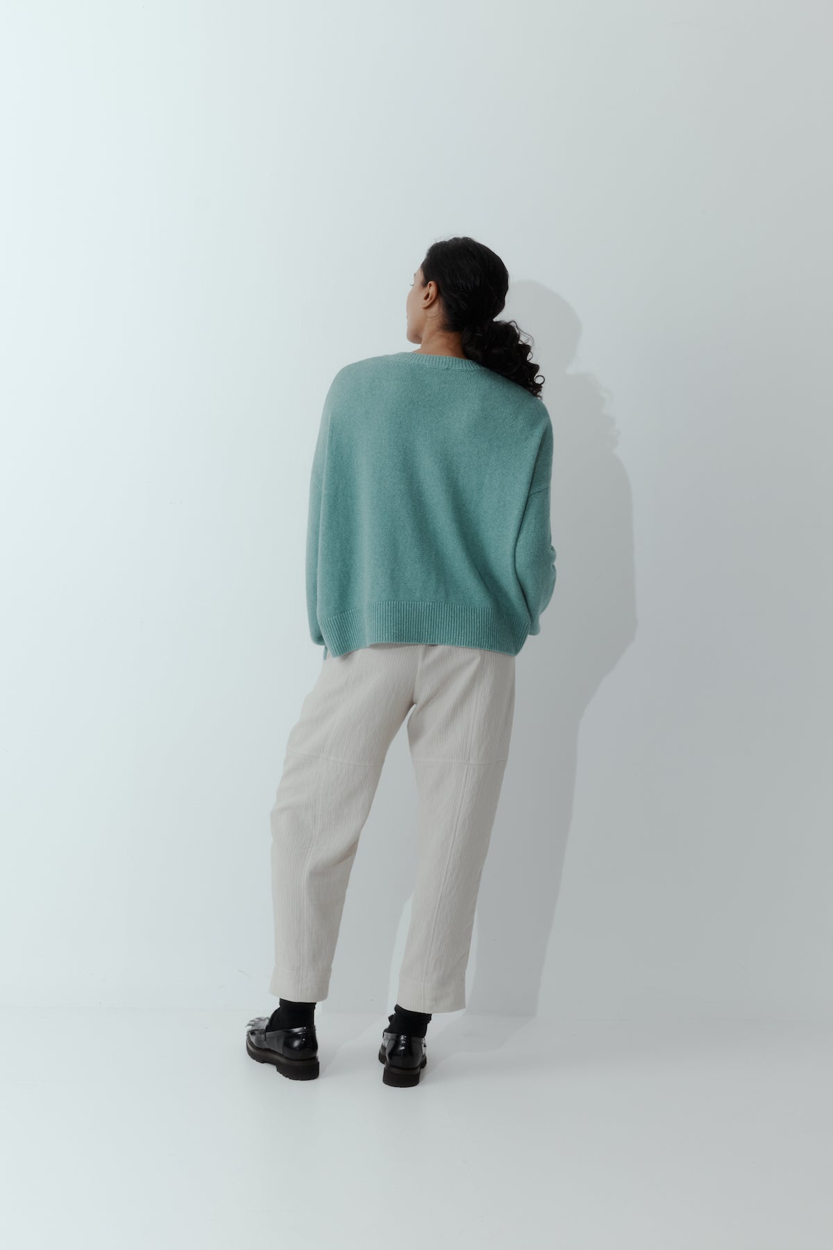 New Lands Griddy Jumper - Fern