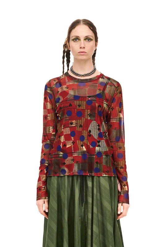 NOM*d Archive Long Sleeve - Patched Print