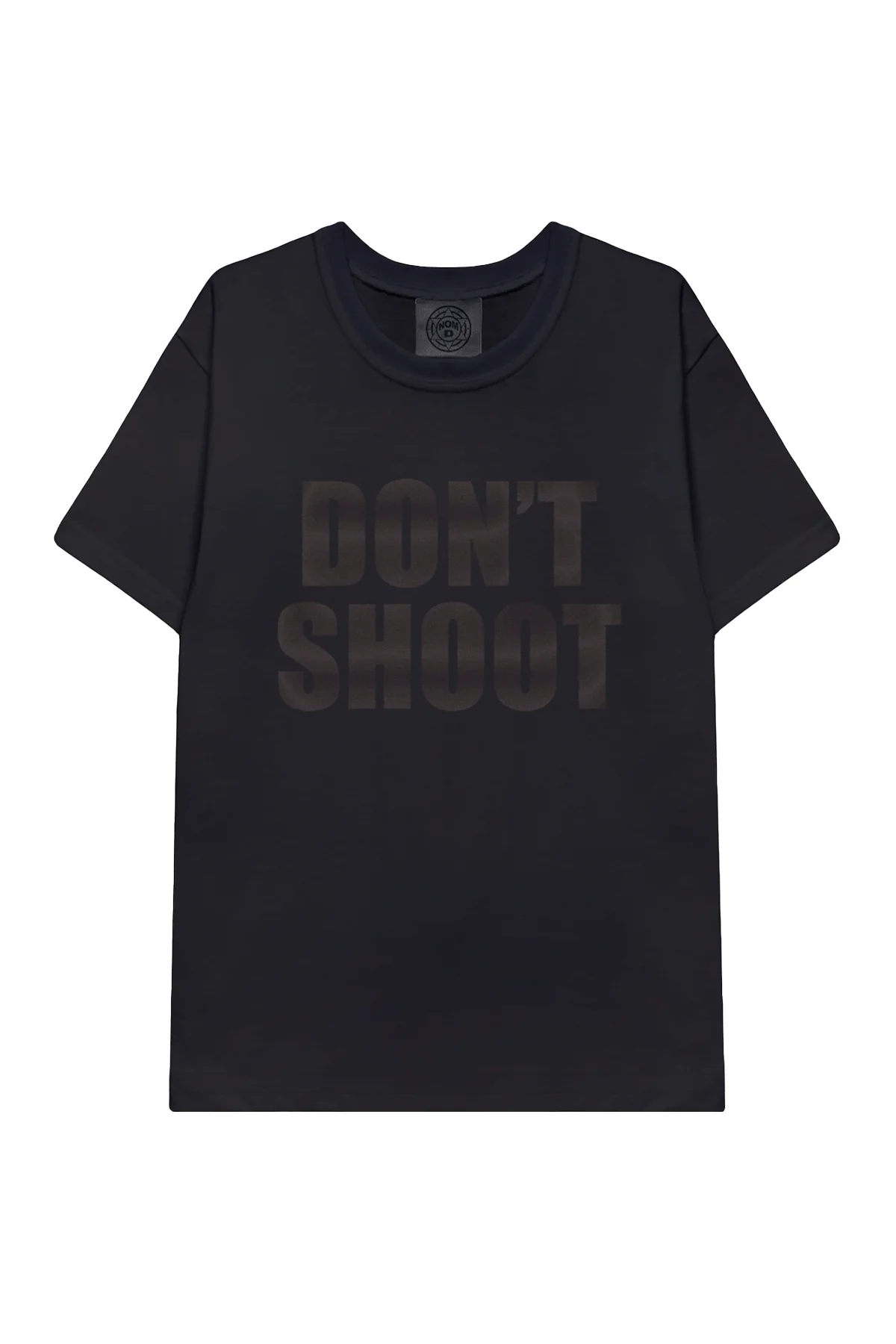 NOM*d Dont Shoot Tee - Black Screen Print