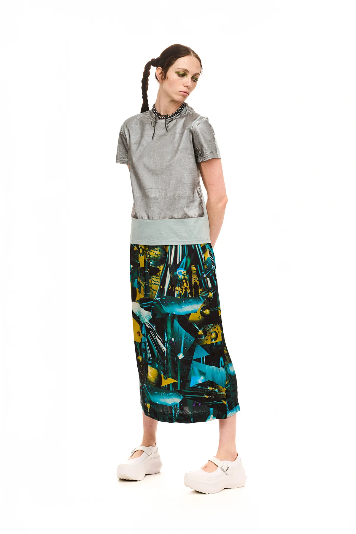 NOM*d Foiled Tee - Blue