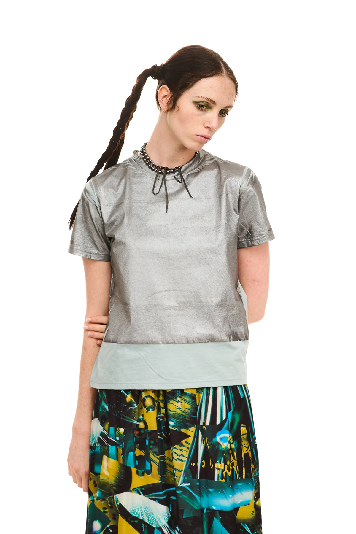 NOM*d Foiled Tee - Blue