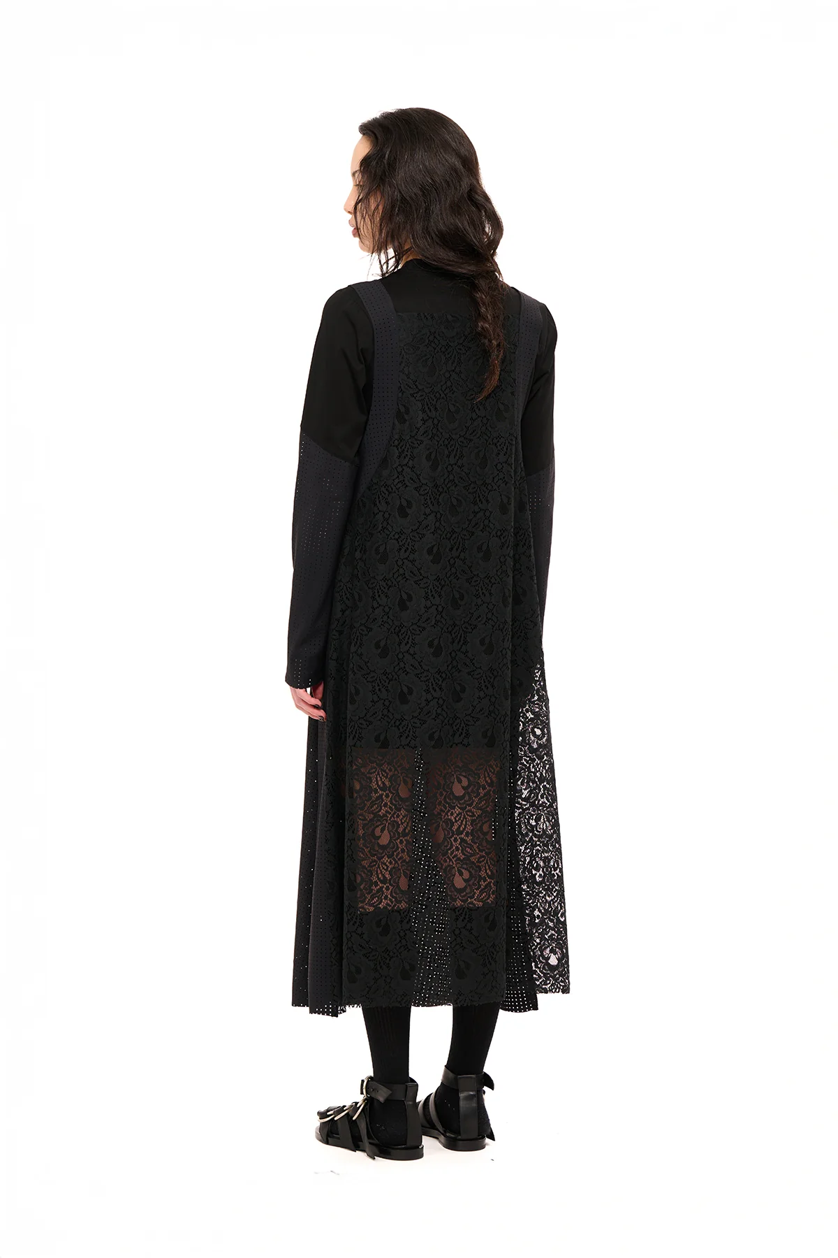 NOM*d Late Night Over Dress - Black