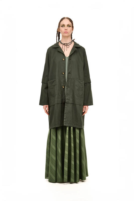 NOM*d Manuscript Coat - Green Day