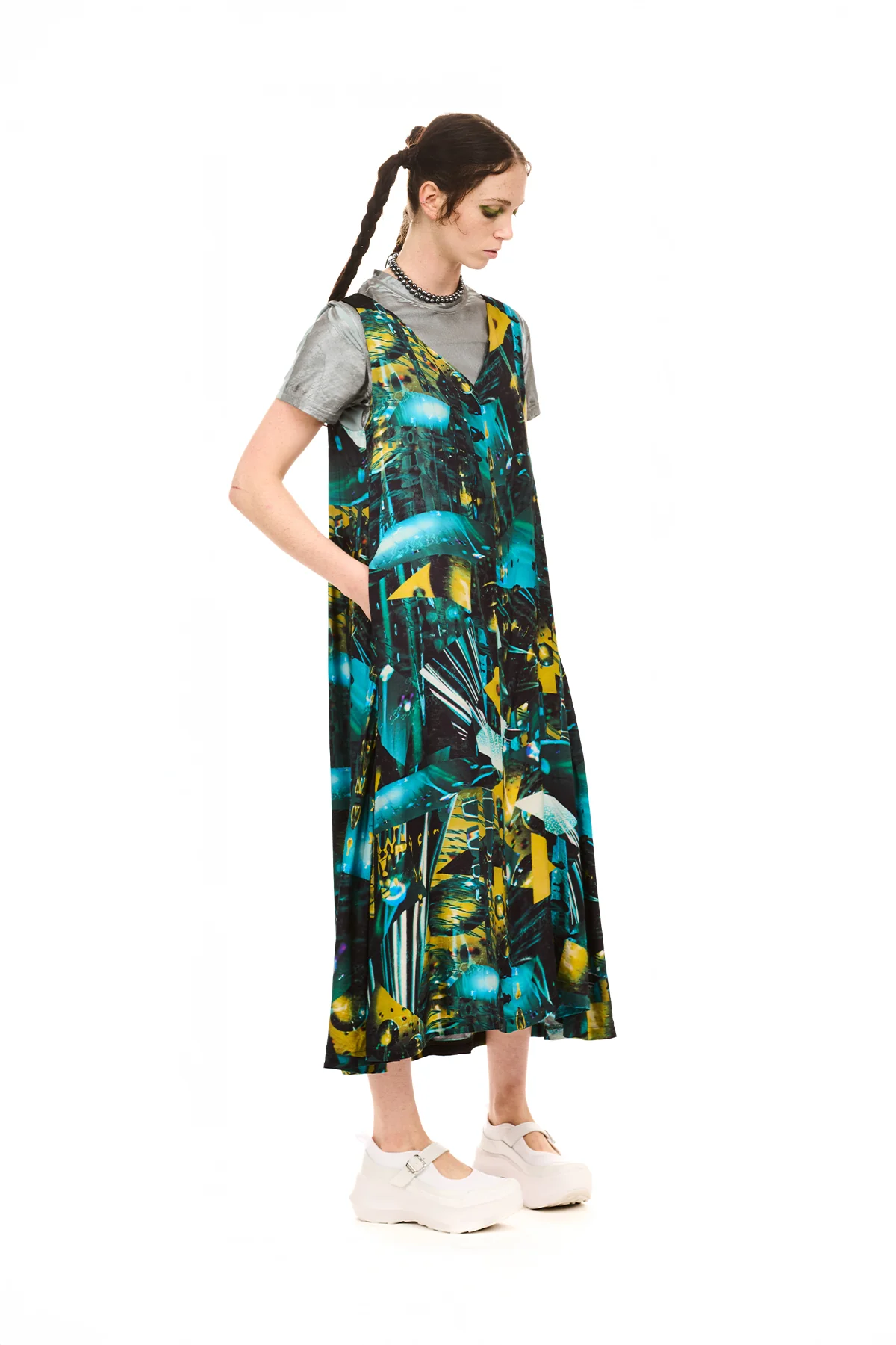 NOM*d Myth Dress - Scifi Print