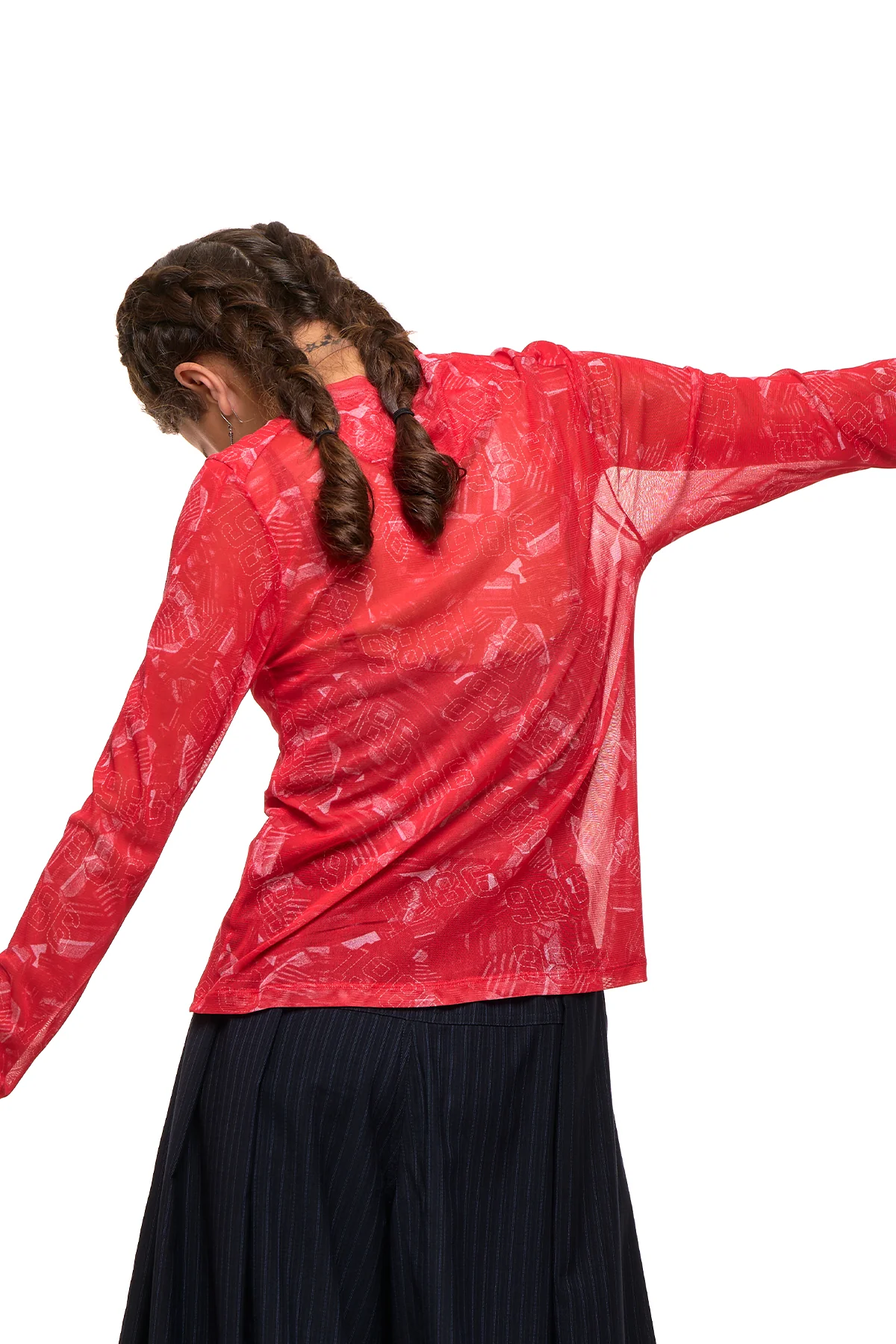 NOM*d New Fit Long Sleeve - Knockout Print