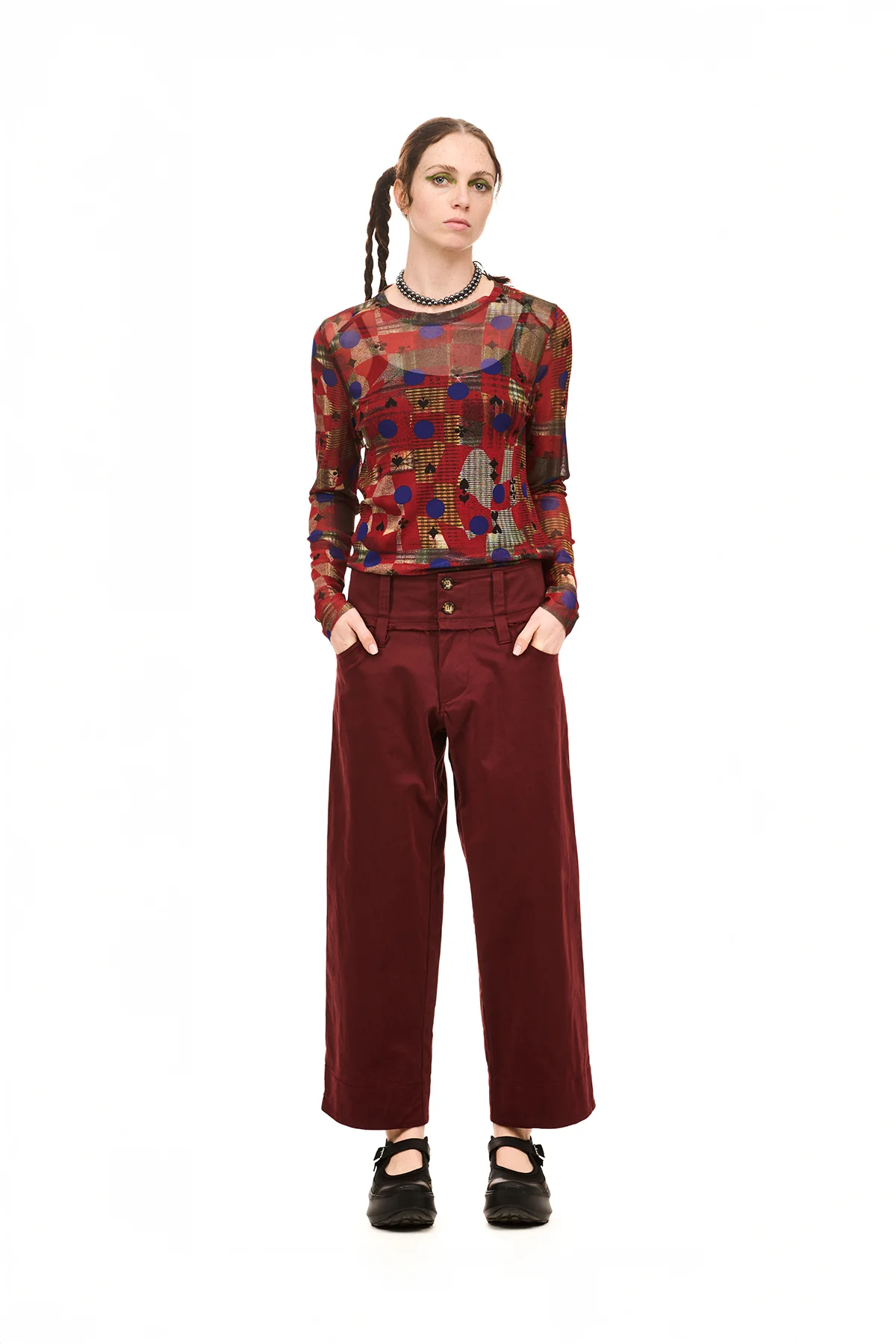 NOM*d Novel Trouser - Oxblood