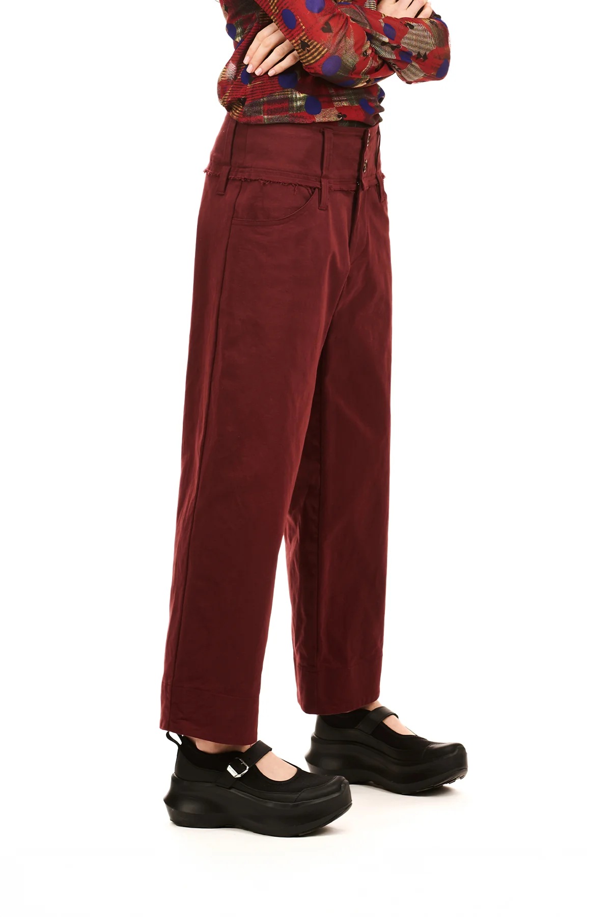 NOM*d Novel Trouser - Oxblood