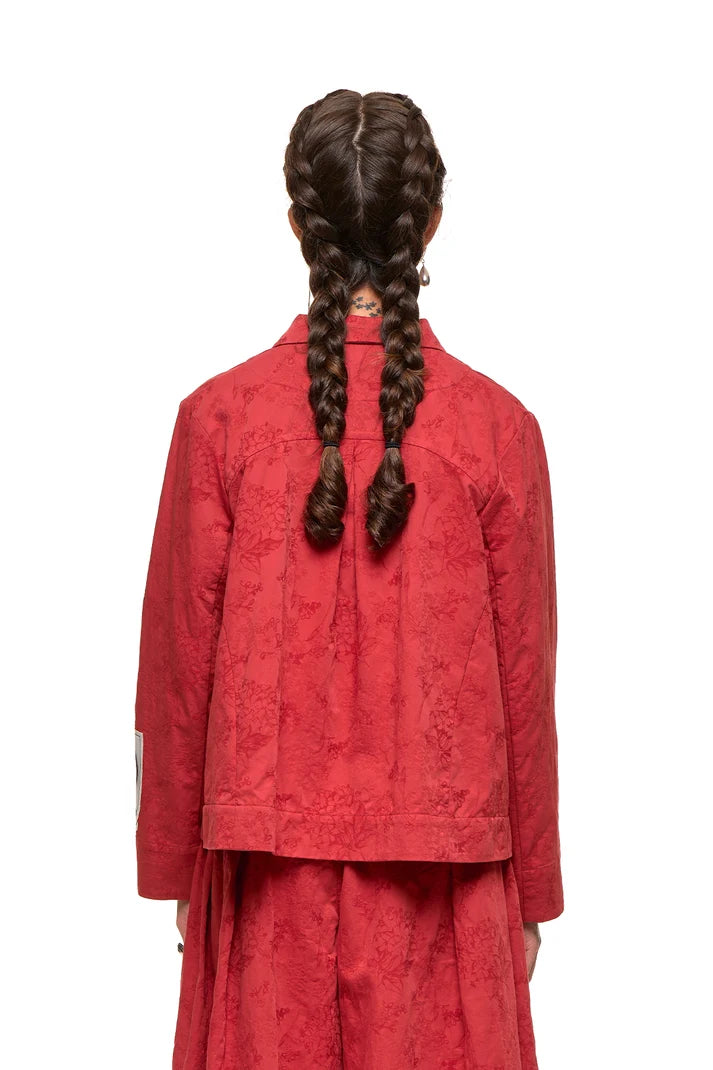 NOM*d Swing Jacket - Simply Red