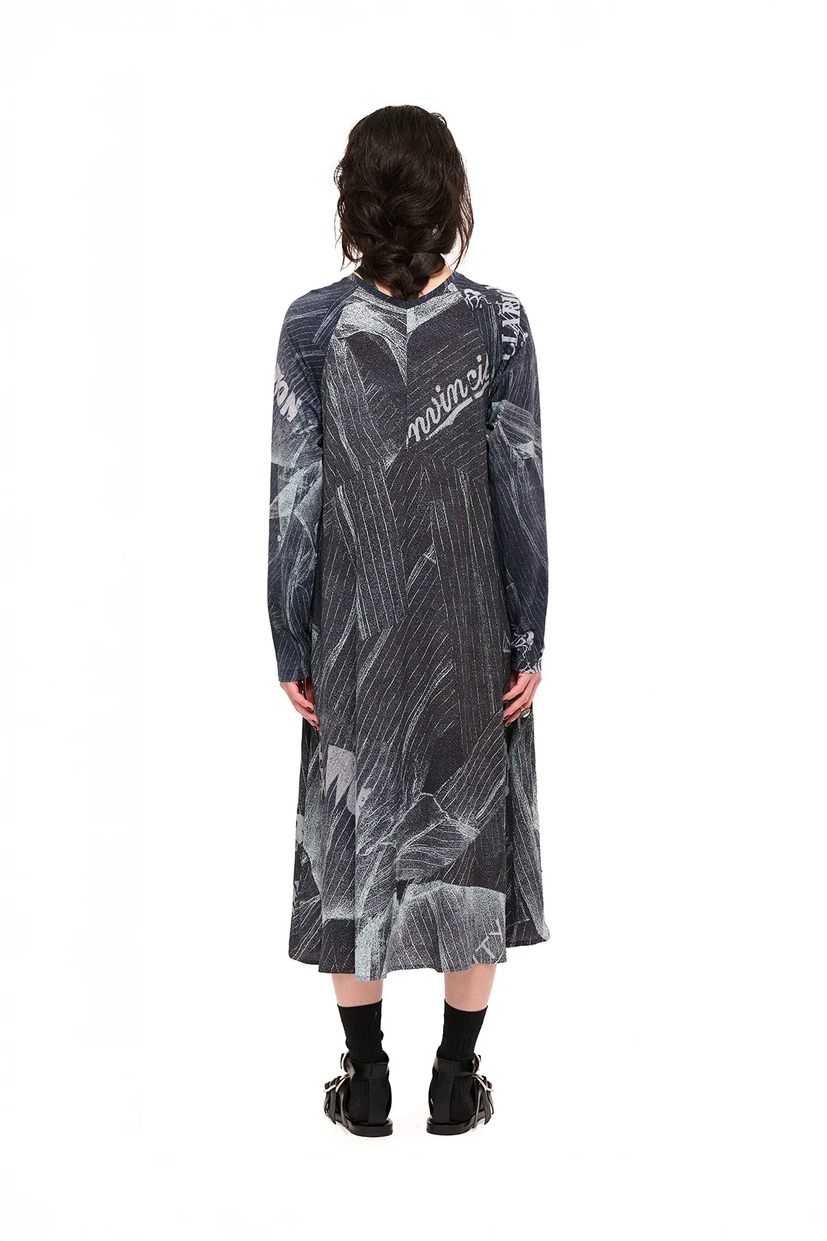NOM*d Unmixed Slip Dress - Invincible Print