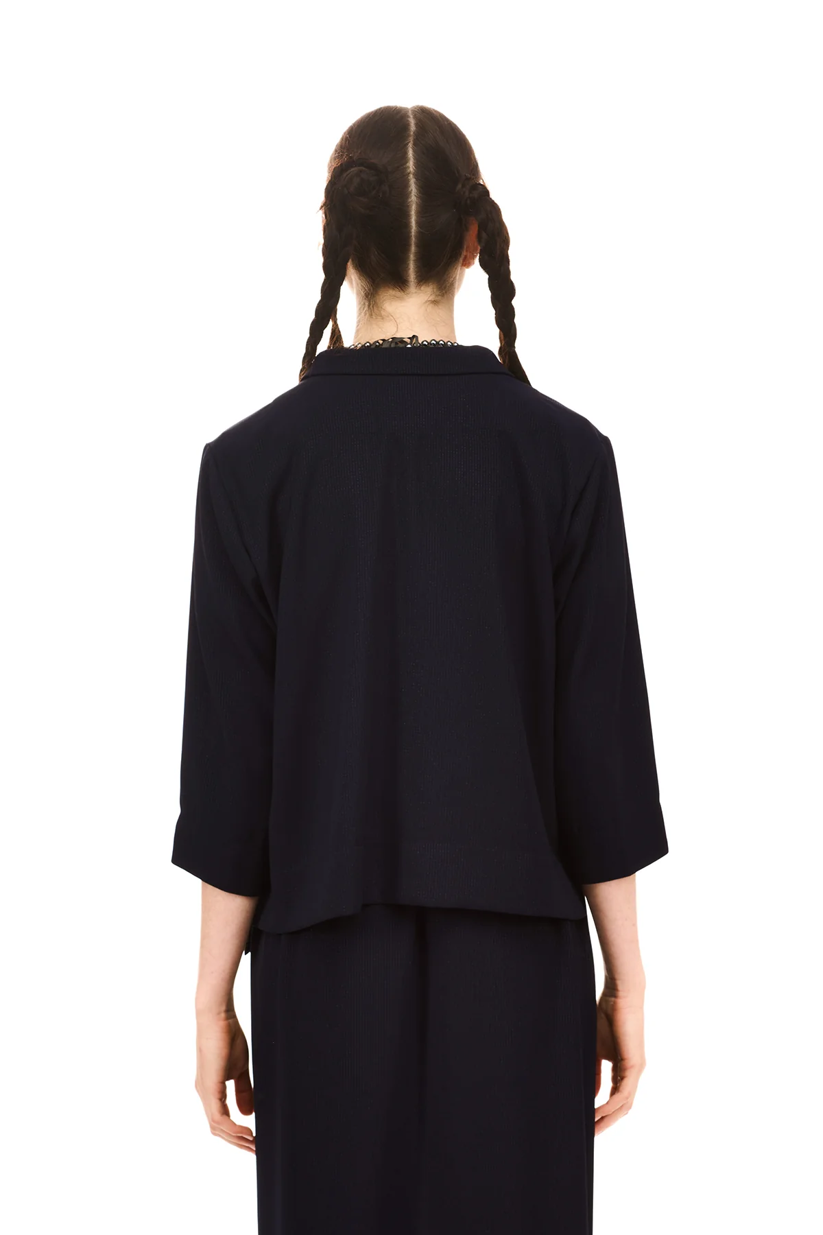 NOM*d Verse Shirt Jacket - Navy