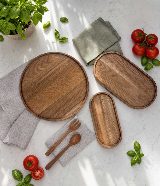 MM Linen Naro Round Tray