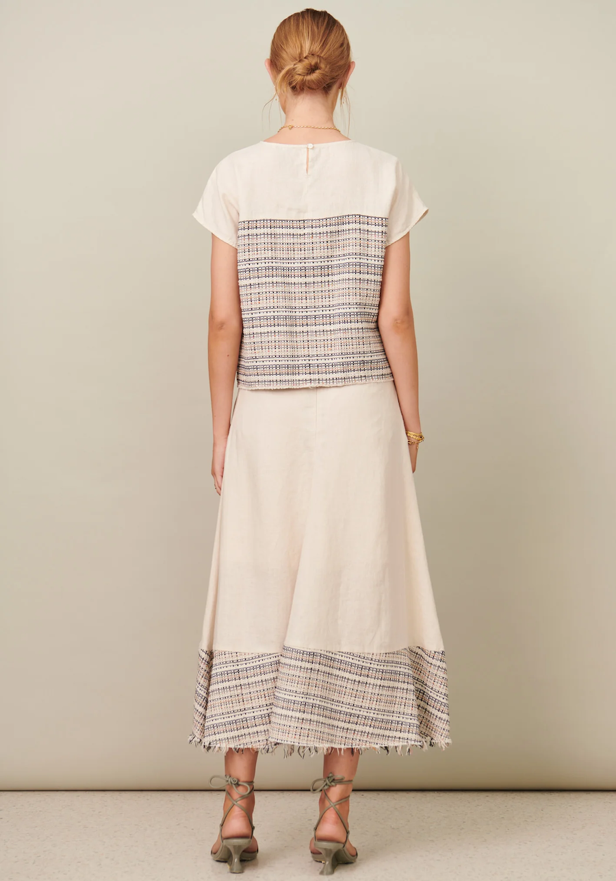 POL Aurora Skirt - Tweed