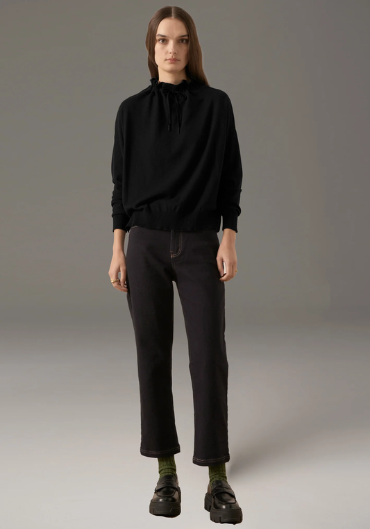 POL Harper Straight Leg Crop Jean - Ink