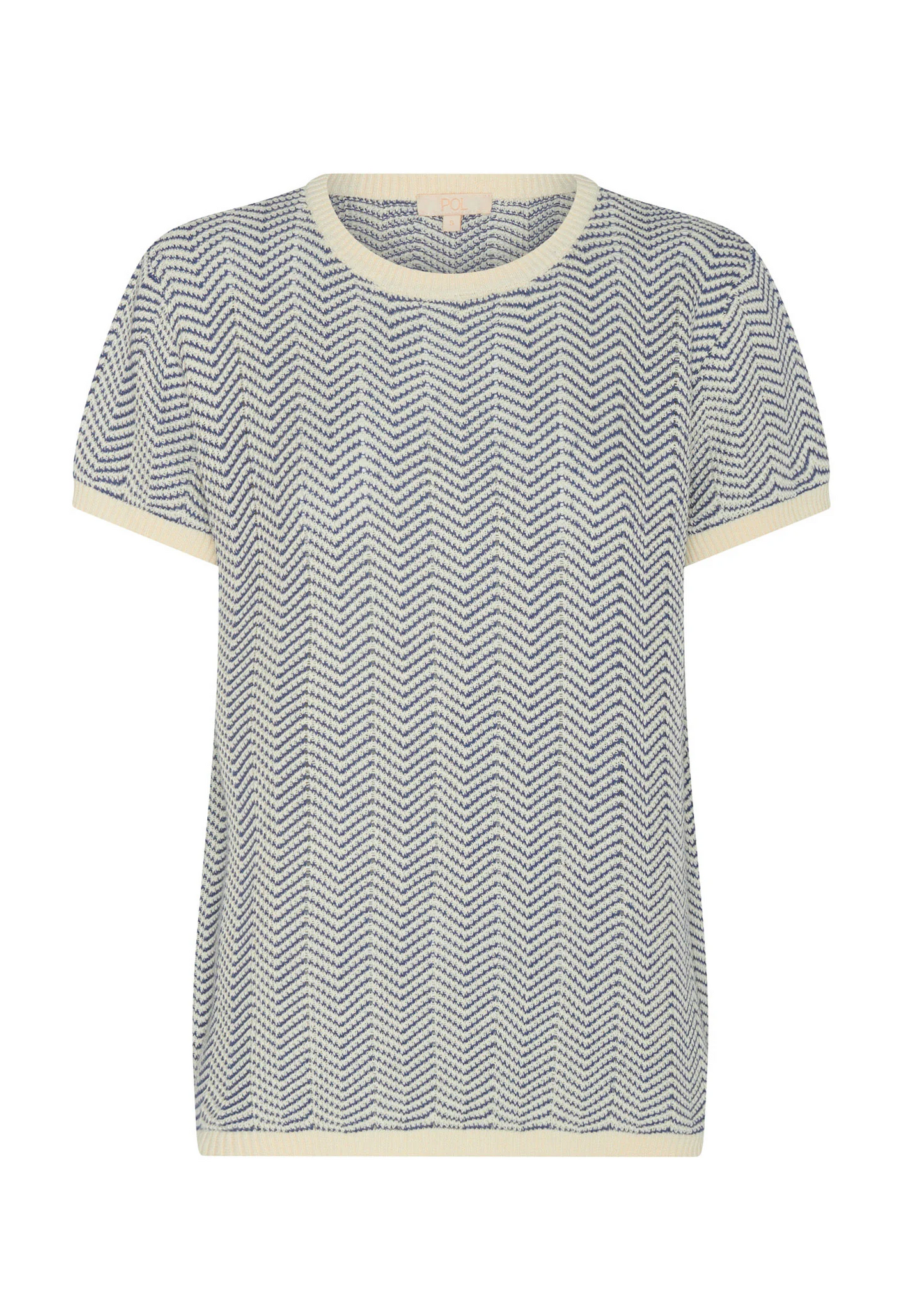 POL Jules Tee - Blue/Ivory