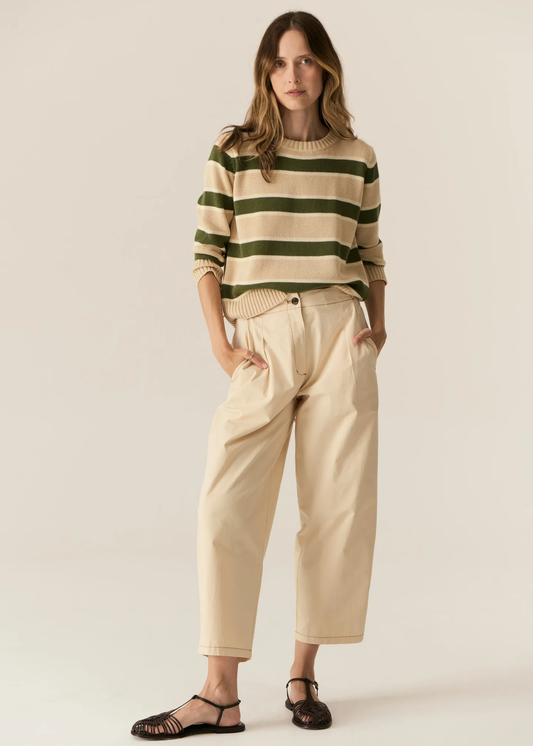 POL Avrid Barrel Pant - Pebble