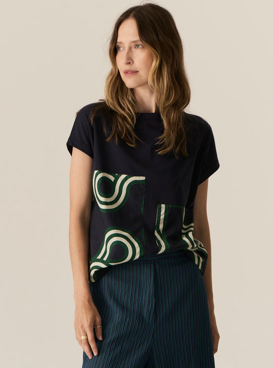 POL Alter Patch Tee - Ink Alter