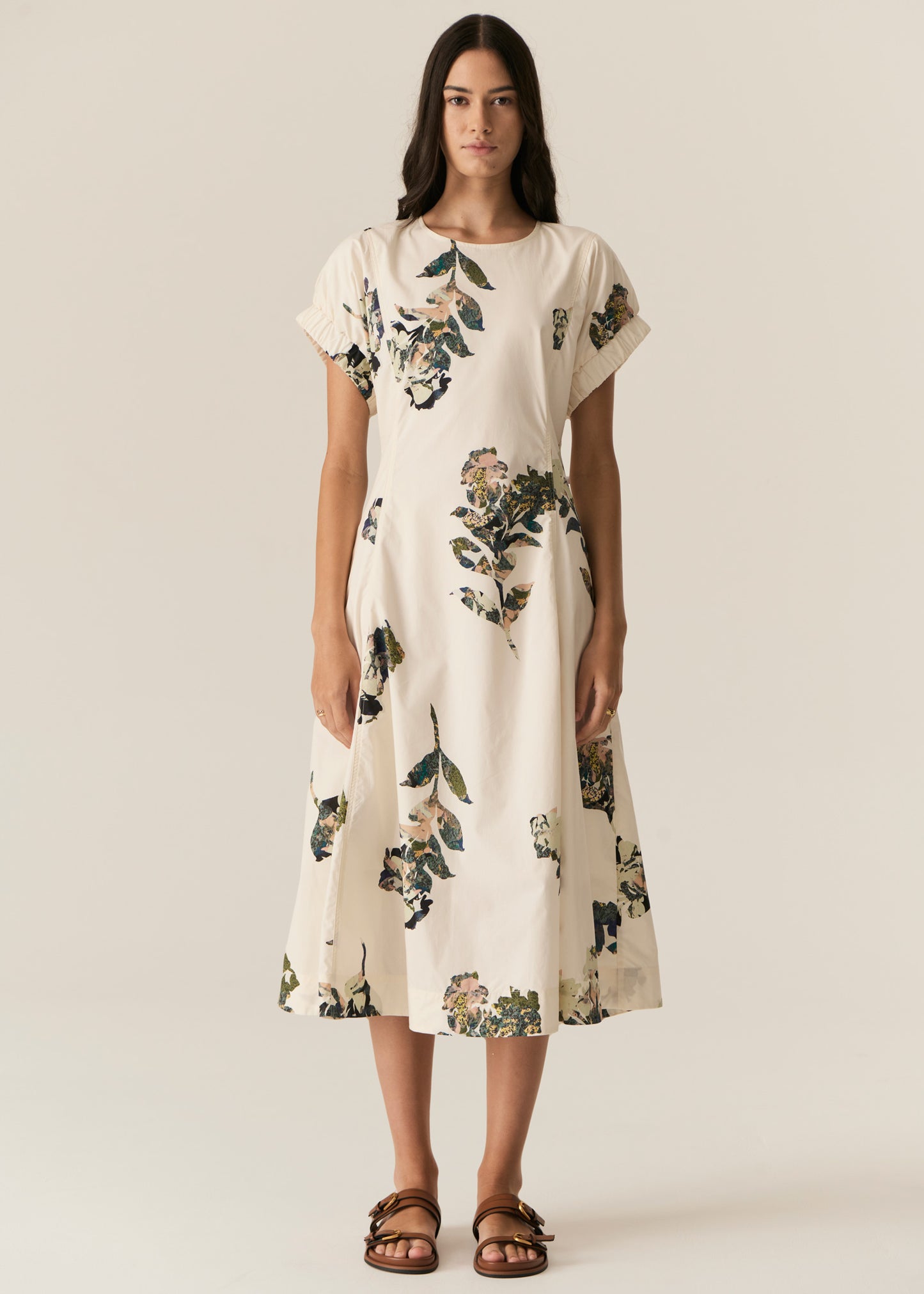 POL Botanist Day Dress - Botanist Print