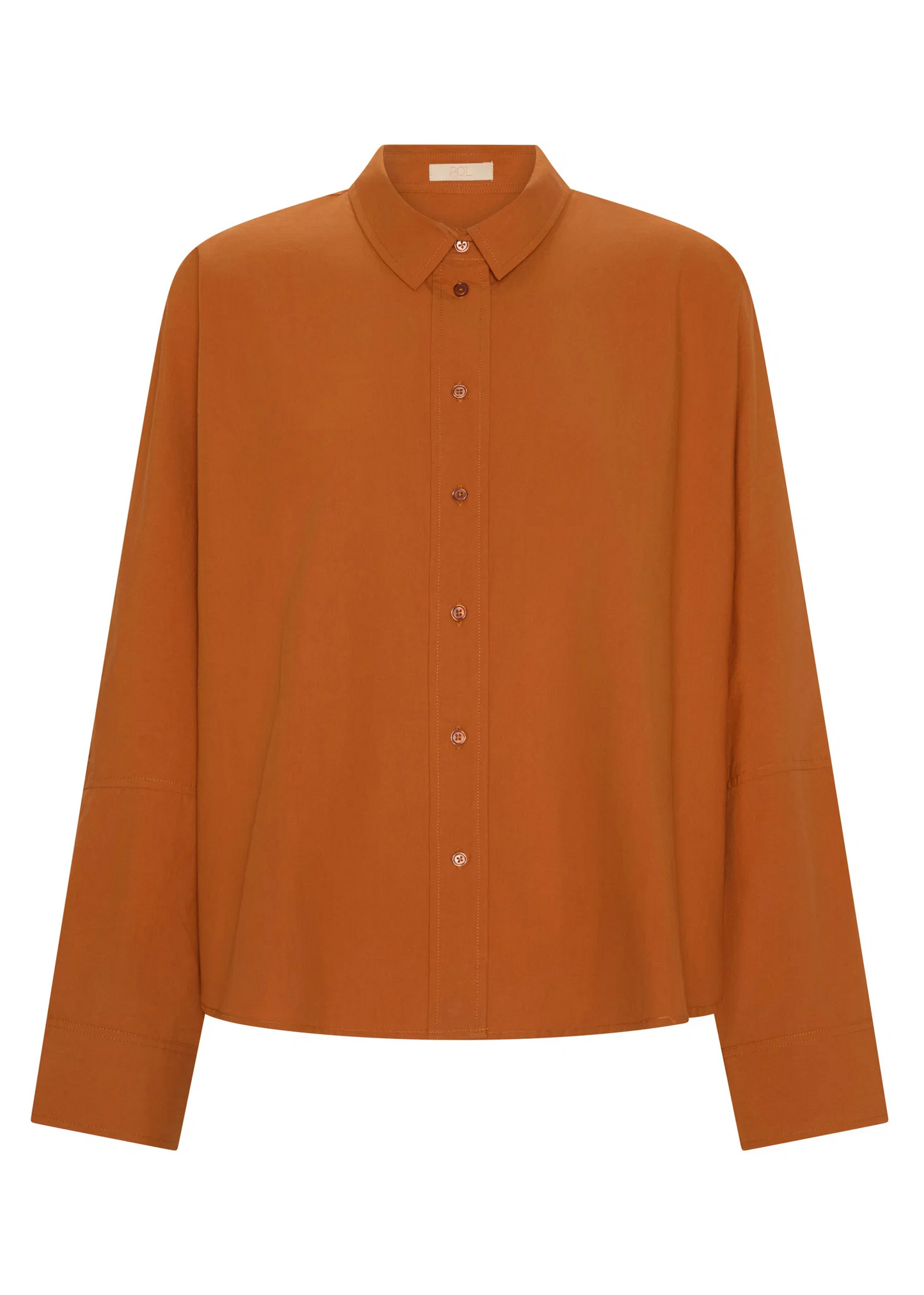 POL Elina 2 Way Shirt - Amber