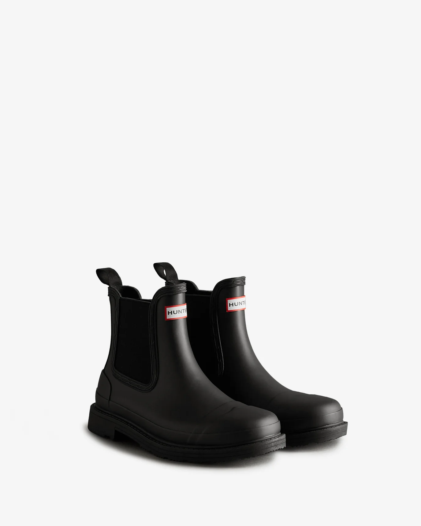 Hunter Women's Chelsea Commando Boot - Black