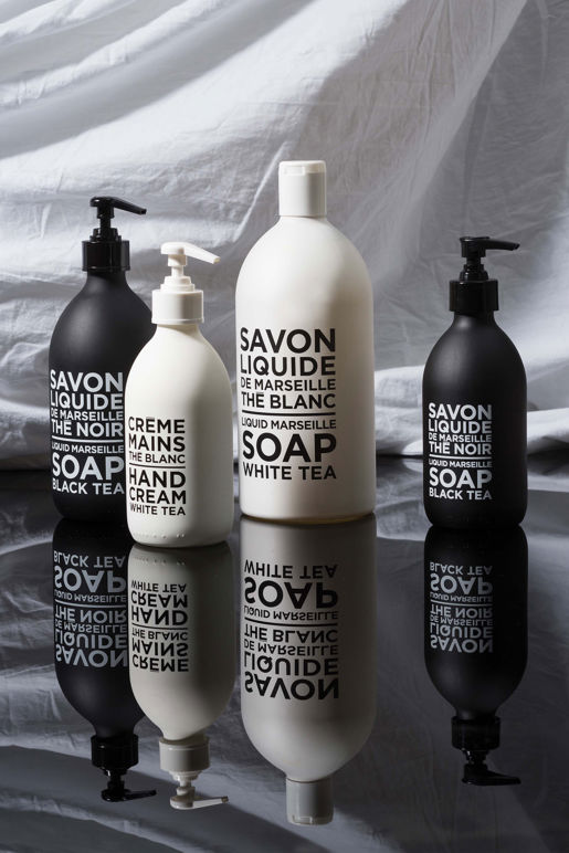 Citta Black & White Liquid Marseille Soap Refill - Black Tea 1L