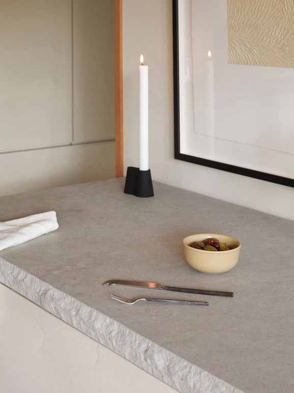 Citta Forge Cheese Knife - Burnished