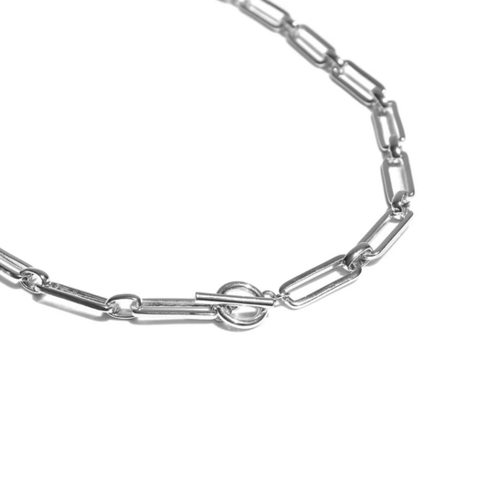 Queen Of The Foxes Classic Link Necklace 50cm - Silver