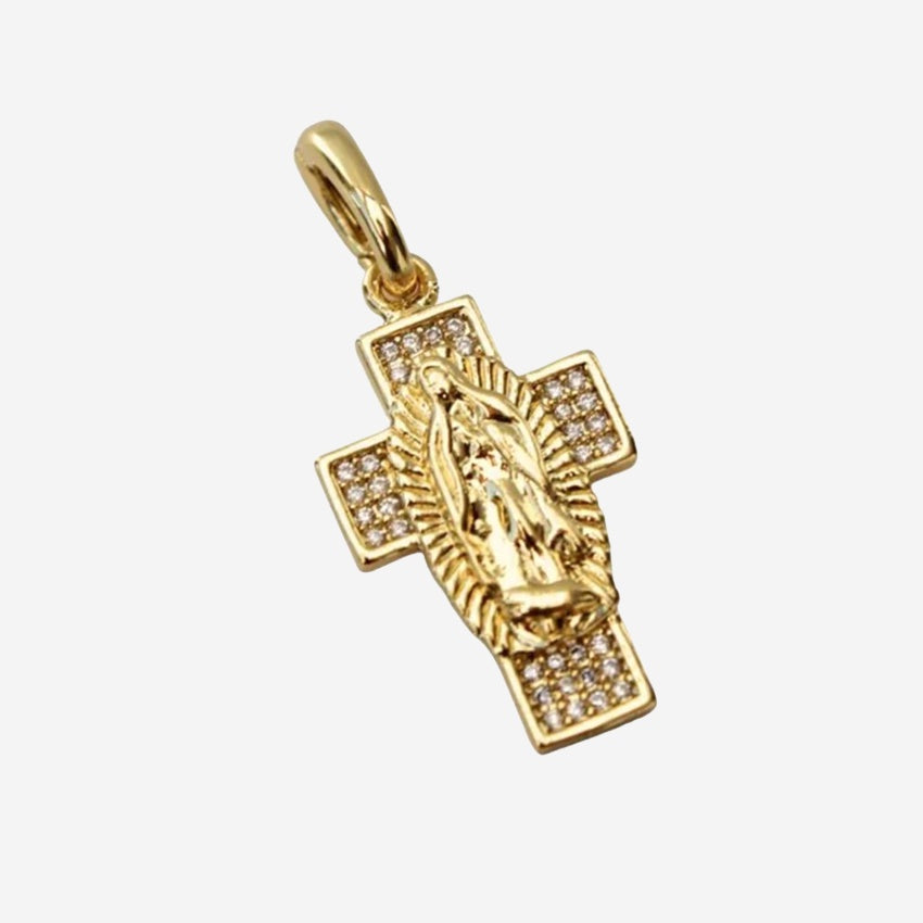Queen Of The Foxes Seraph Symbol Cross Charm