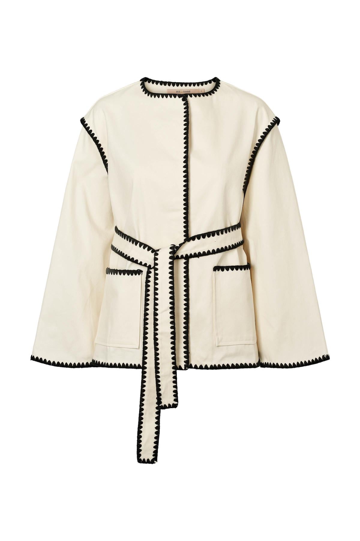 Rue De Femme Gloriana Kimono - Off White