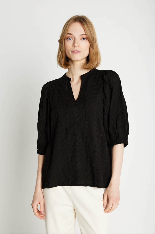 Rue De Femme Armelle Blouse - Black