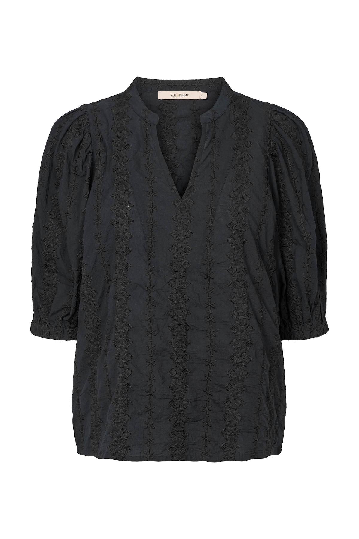 Rue De Femme Armelle Blouse - Black