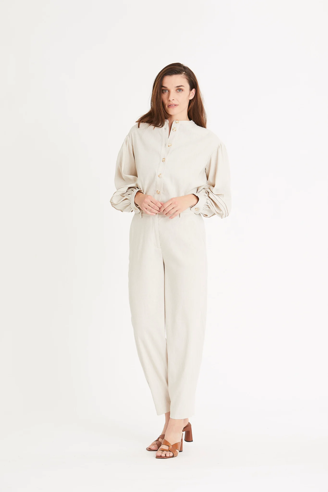 Rue De Femme Hosana Pants - Vanilla Cream