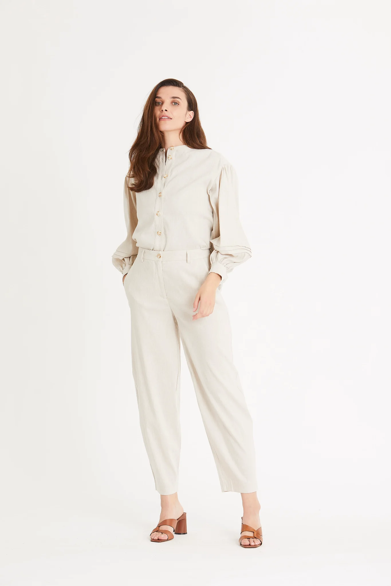 Rue De Femme Hosana Pants - Vanilla Cream