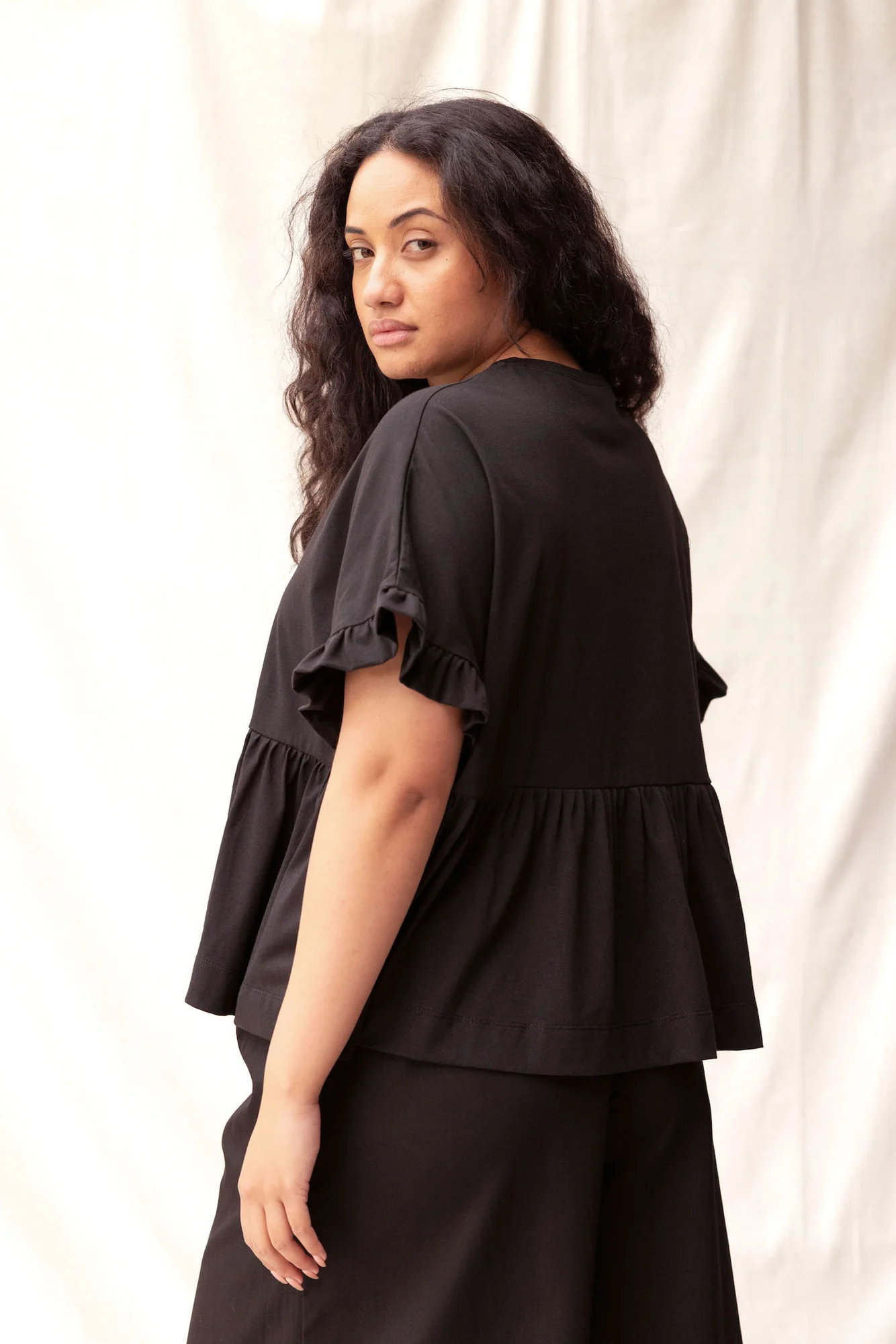Re.Create Cascade Top - Black