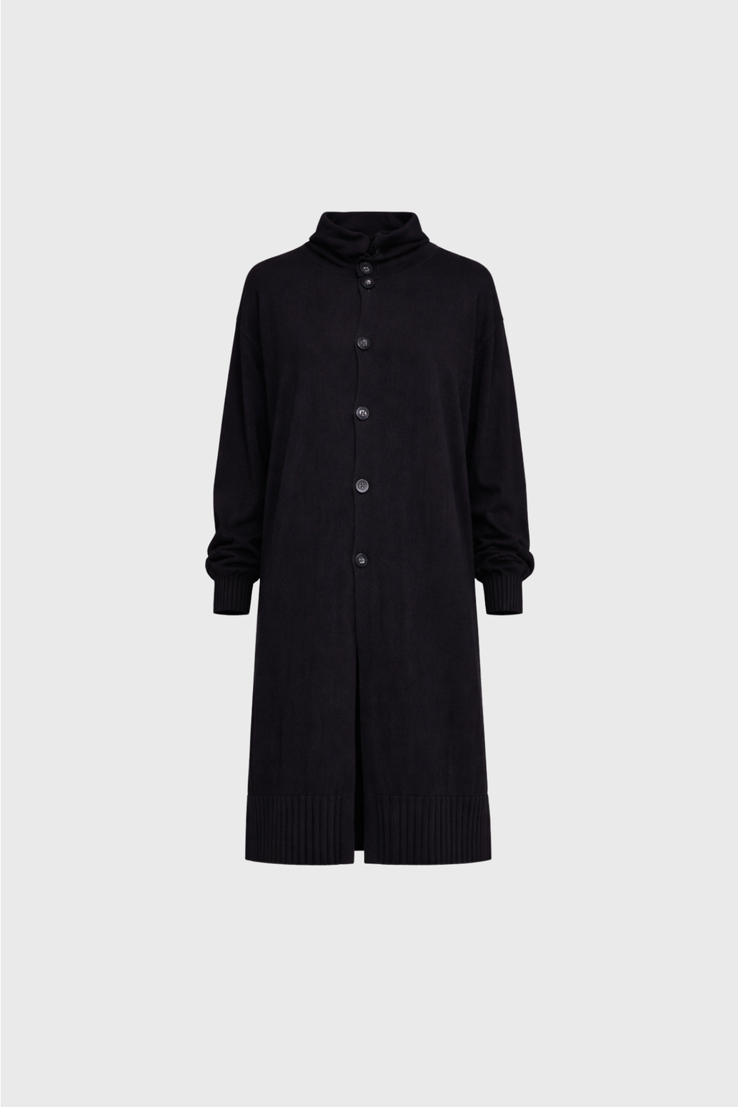 Taylor Pinned Coat - Black