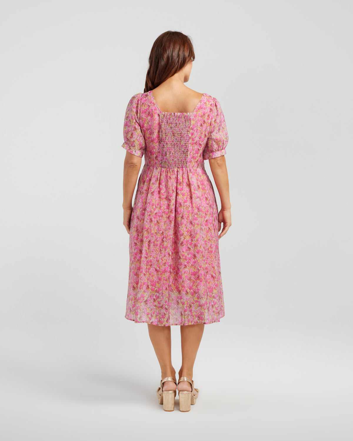 Seduce Julia Dress - Watercolour