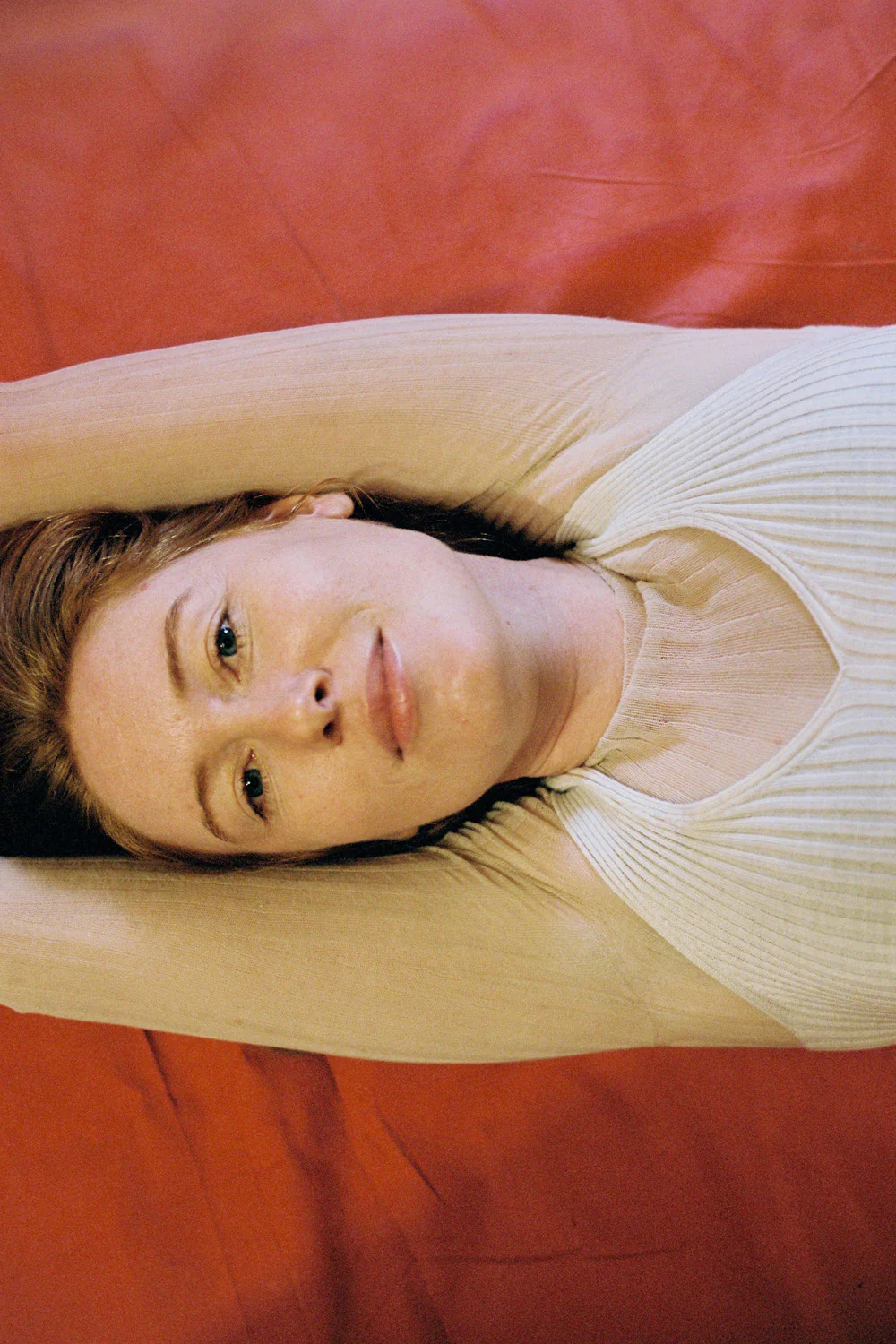 Standard Issue Cotton Tulle Crew - Blush