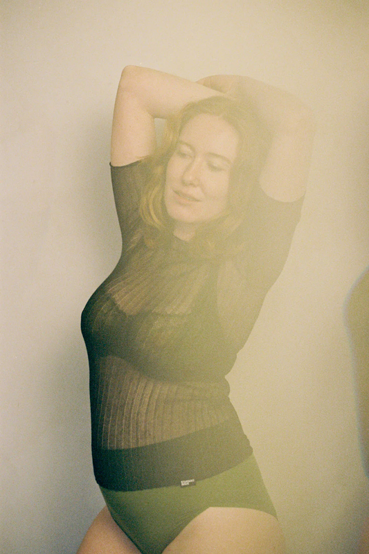 Standard Issue Cotton Tulle T-Shirt - Black