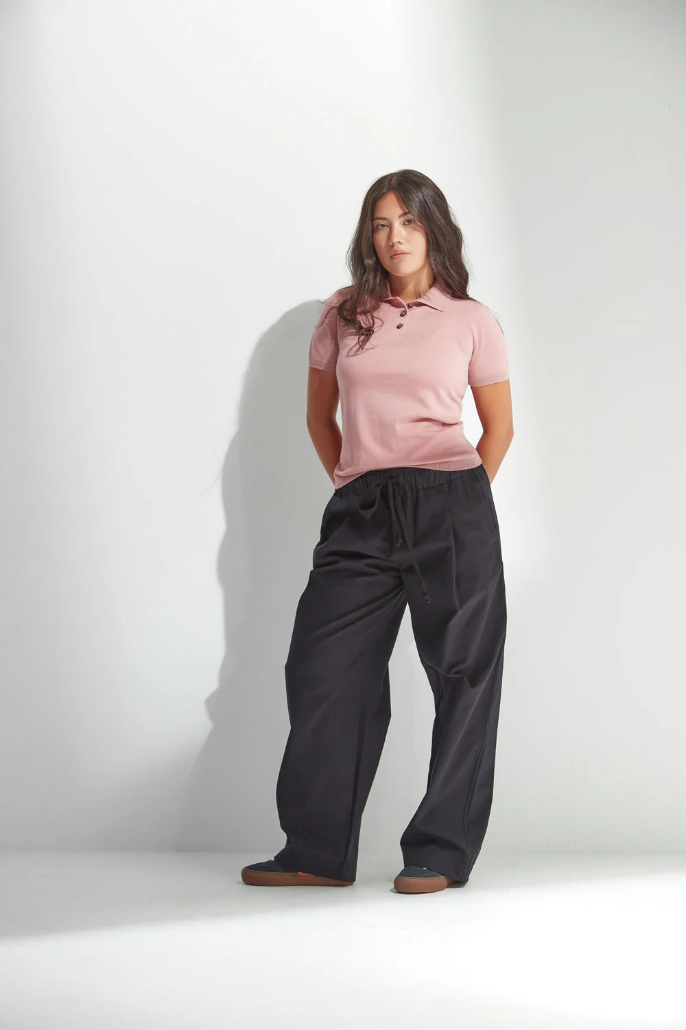 Standard Issue Merino Polo Shirt - Coral