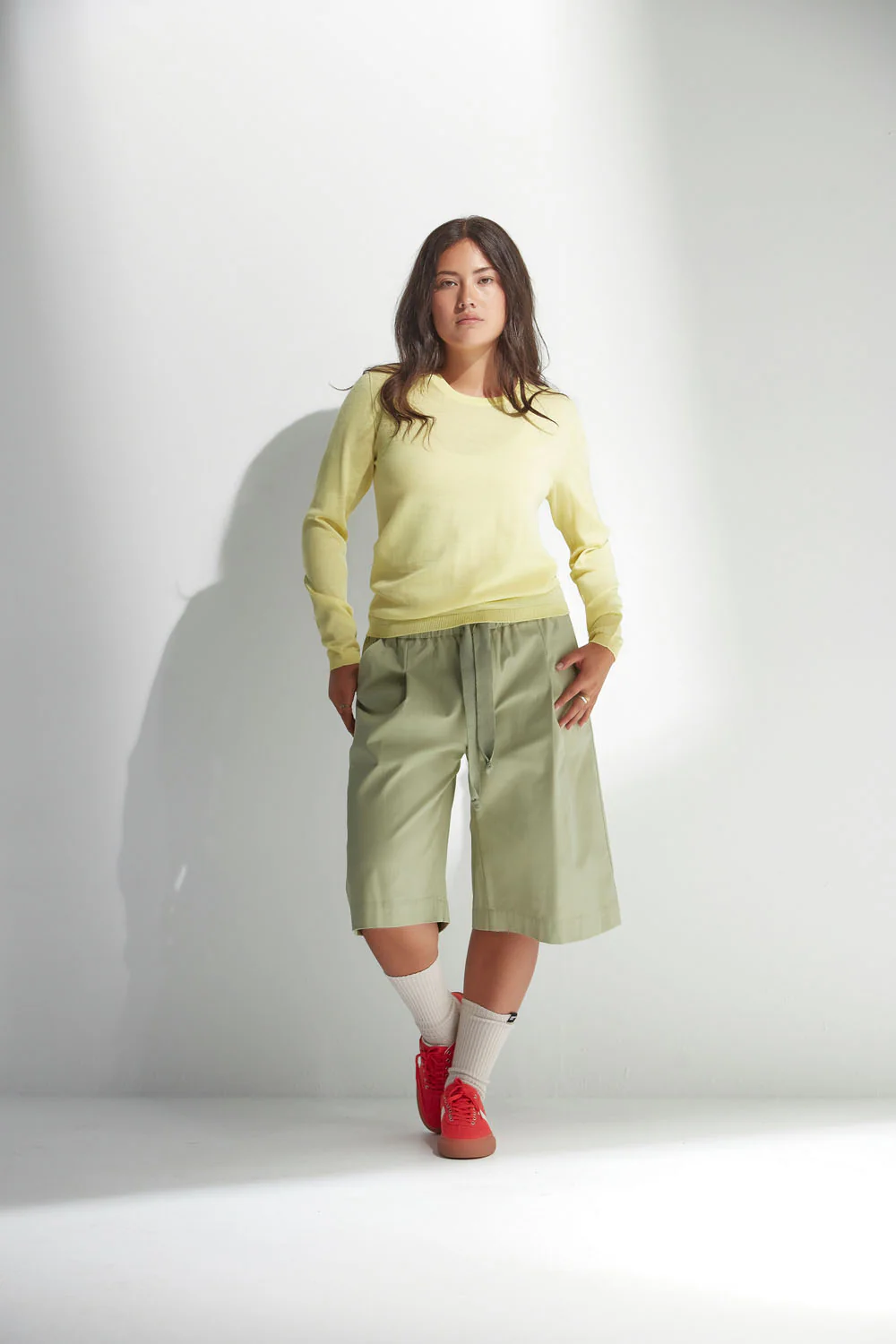 Standard Issue Cotton Broadcloth Universal Bermuda - Laurel