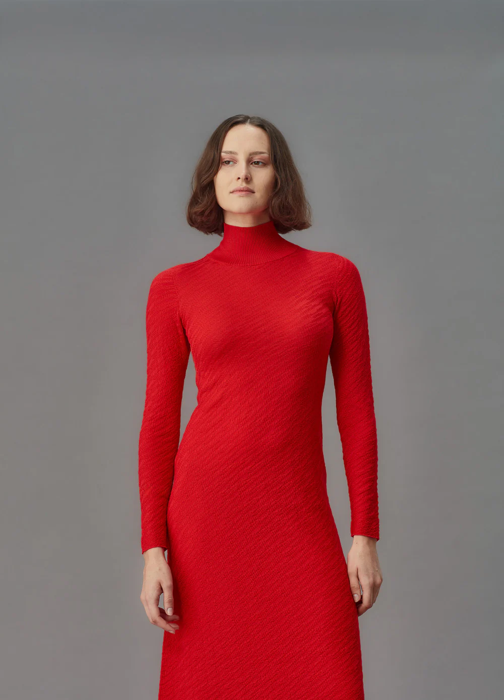 Standard Issue Merino Slatch Dress - Ribbon