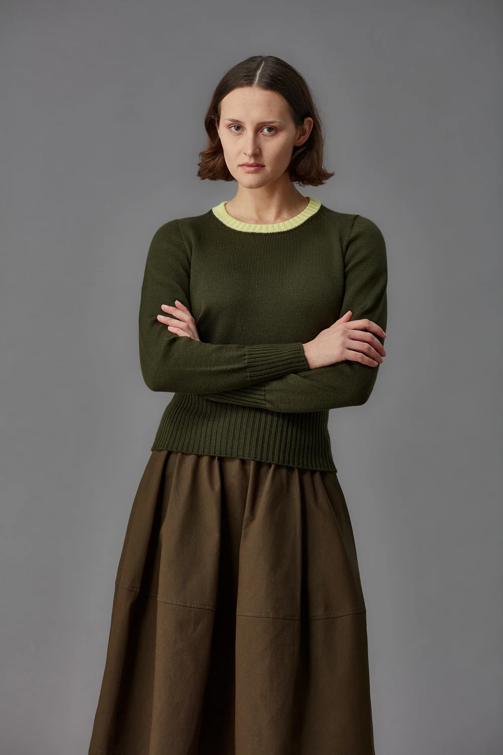 Standard Issue Merino Adore Jumper - Smudge/Barlett