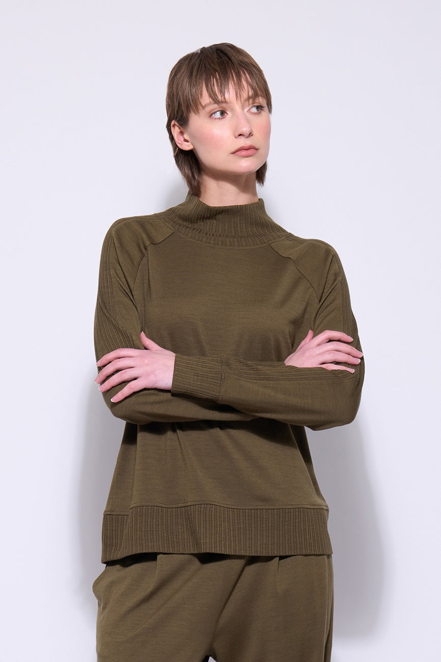 Neris Back Story Jumper - Pesto