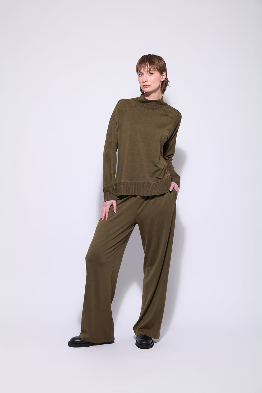 Neris Back Story Jumper - Pesto