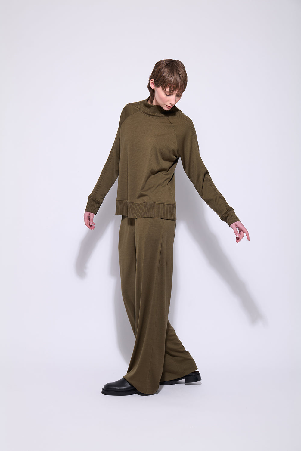 Neris Back Story Jumper - Pesto