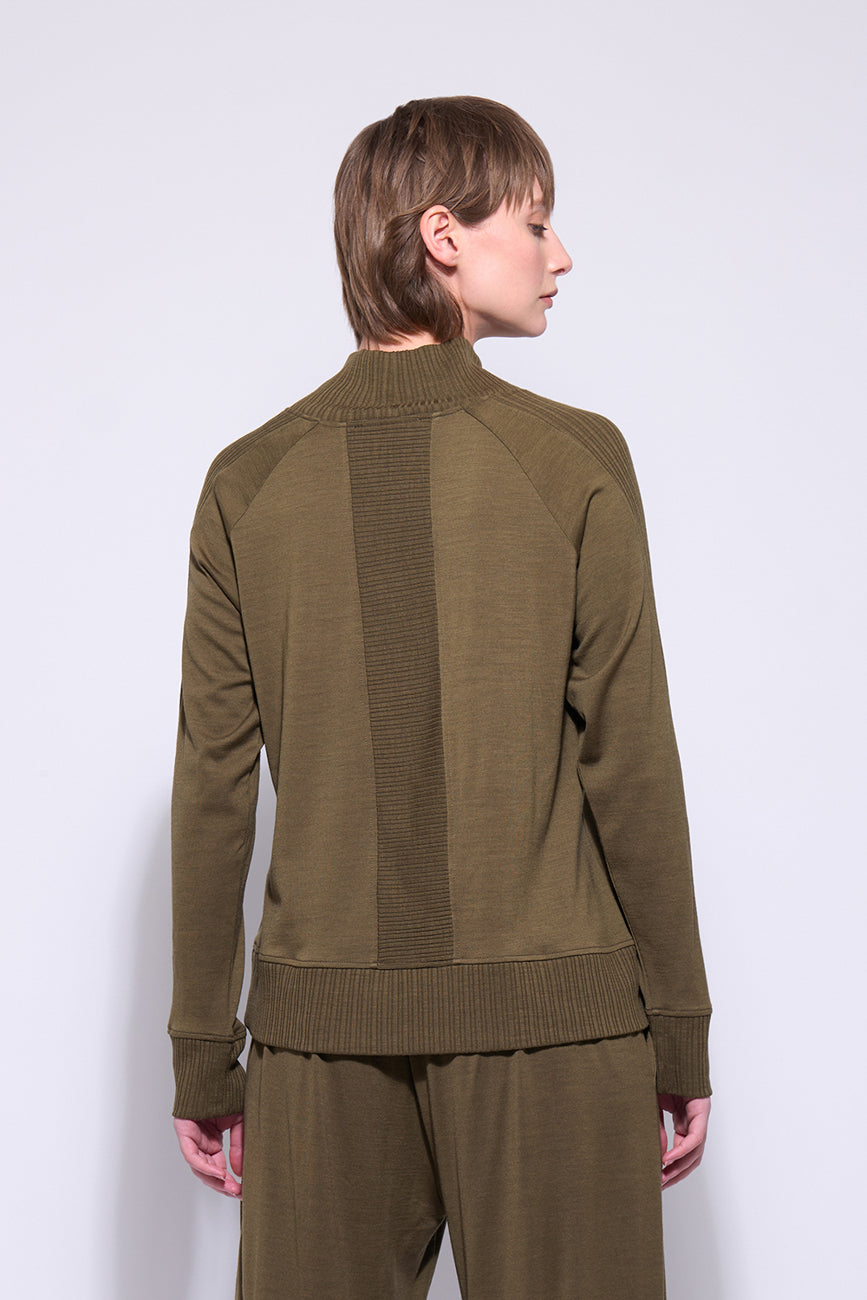 Neris Back Story Jumper - Pesto